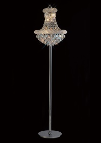 IL31444  Alexandra Crystal 175cm Floor Lamp 6 Light (19.5kg)